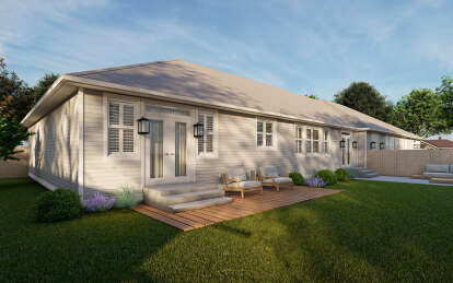 Traditional House Plan #2802-00332 Elevation Photo