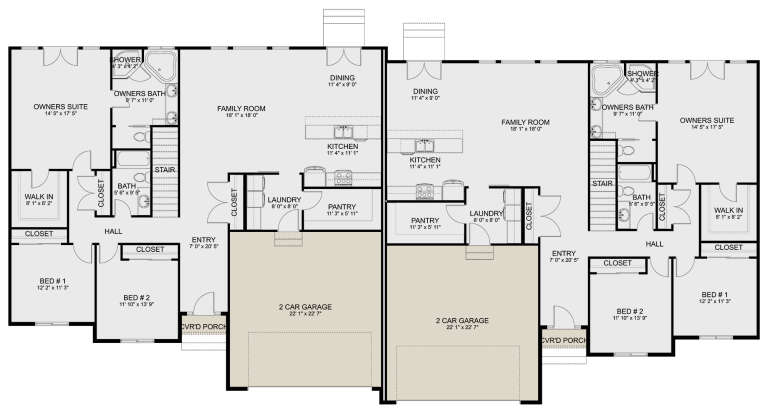 House Plan House Plan #32152 Drawing 1