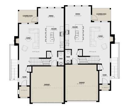 Main Floor  for House Plan #8937-00105