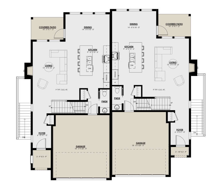 House Plan House Plan #32153 Drawing 1