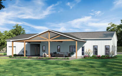 Barn House Plan #2473-00006 Elevation Photo