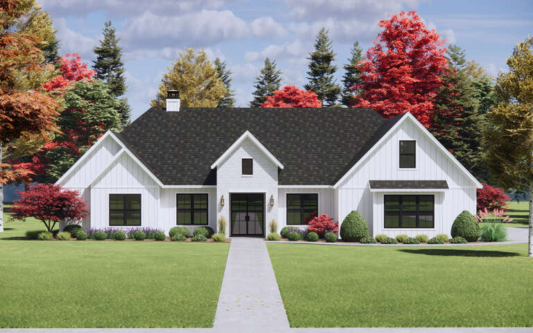House Plan House Plan #32156 Front Elevation 