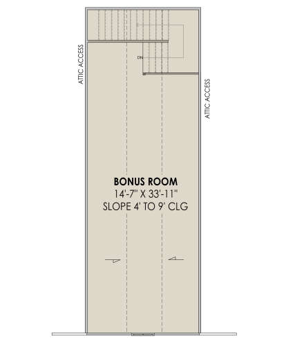 Bonus Room for House Plan #7983-00126