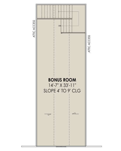 Bonus Room for House Plan #7983-00127