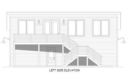 Coastal House Plan #940-01214 Elevation Photo