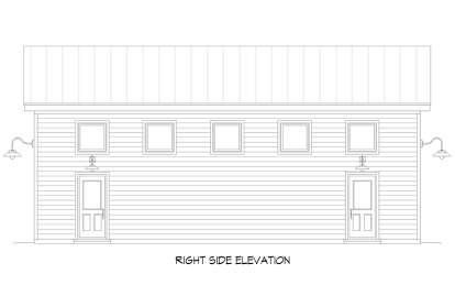 Coastal House Plan #940-01214 Elevation Photo
