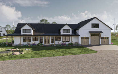 Barn House Plan #963-01085 Elevation Photo