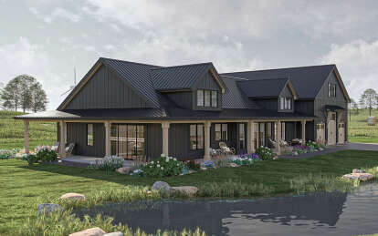 Barn House Plan #963-01085 Elevation Photo
