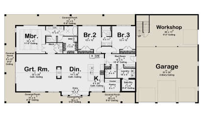 Main Floor  for House Plan #963-01085