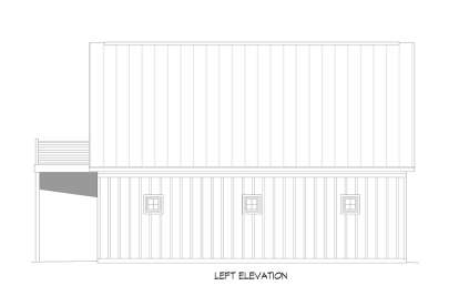 Barn House Plan #940-01216 Elevation Photo