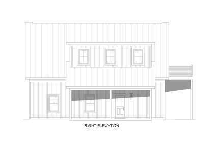 Barn House Plan #940-01216 Elevation Photo