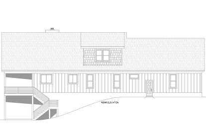 Modern Farmhouse House Plan #940-01218 Elevation Photo