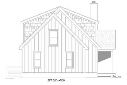 Modern Farmhouse House Plan #940-01218 Elevation Photo