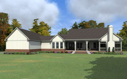 Craftsman House Plan #1070-00362 Elevation Photo