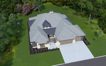Craftsman House Plan #425-00056 Elevation Photo