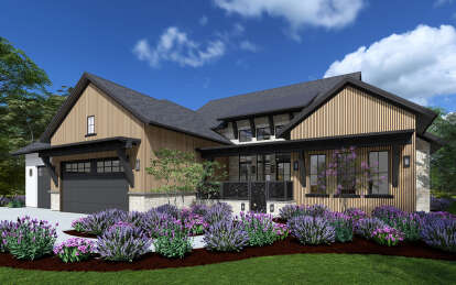 Craftsman House Plan #425-00060 Elevation Photo