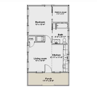 Main Floor  for House Plan #1502-00029