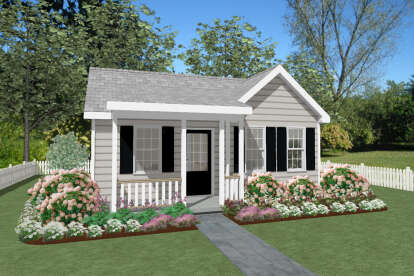 Cottage House Plan #1502-00032 Elevation Photo