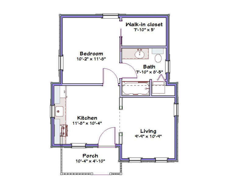 House Plan House Plan #32190 Drawing 1