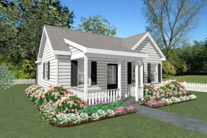 Cottage House Plan #1502-00033 Elevation Photo