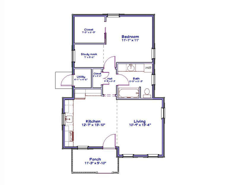 House Plan House Plan #32191 Drawing 1
