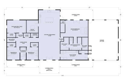 Main Floor  for House Plan #625-00029