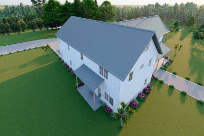 Barn House Plan #625-00030 Elevation Photo