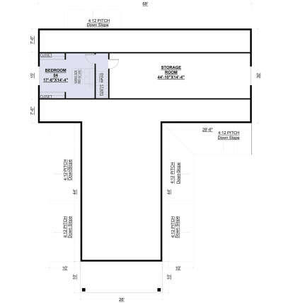 Third Floor for House Plan #625-00030