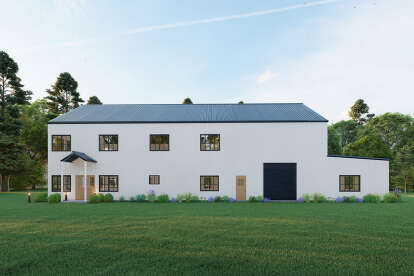 Barn House Plan #625-00032 Elevation Photo