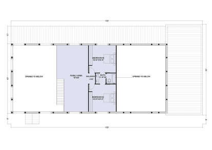Second Floor for House Plan #625-00032
