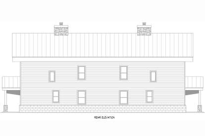Modern House Plan #940-01220 Elevation Photo