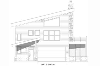 Modern House Plan #940-01220 Elevation Photo