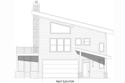 Modern House Plan #940-01220 Elevation Photo