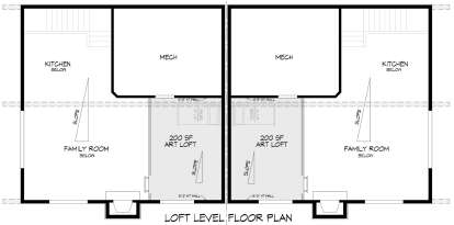 Loft for House Plan #940-01220