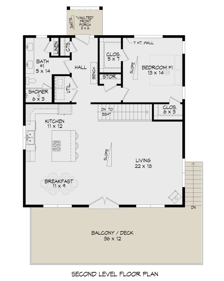 House Plan House Plan #32198 Drawing 1