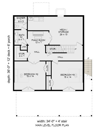 Basement for House Plan #940-01221