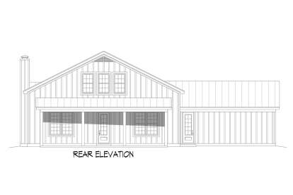 Modern Farmhouse House Plan #940-01226 Elevation Photo