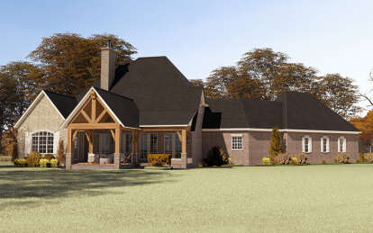 European House Plan #8318-00402 Elevation Photo