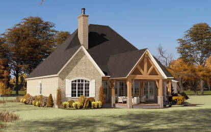 European House Plan #8318-00402 Elevation Photo