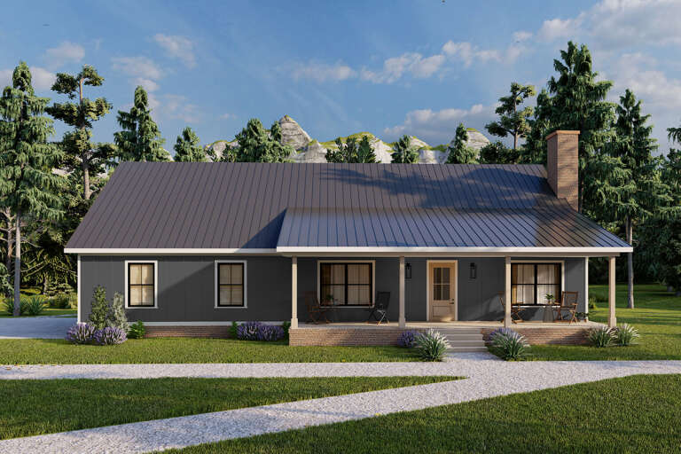 House Plan House Plan #32206 Front Elevation 