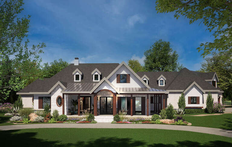 House Plan House Plan #32208 Front Elevation 