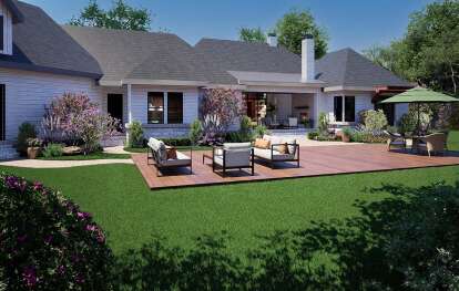 Craftsman House Plan #5445-00541 Elevation Photo