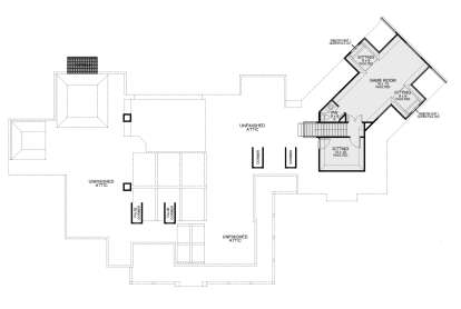 Second Floor for House Plan #5445-00541