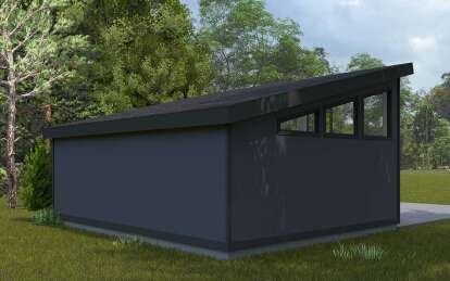 Modern House Plan #2802-00333 Elevation Photo