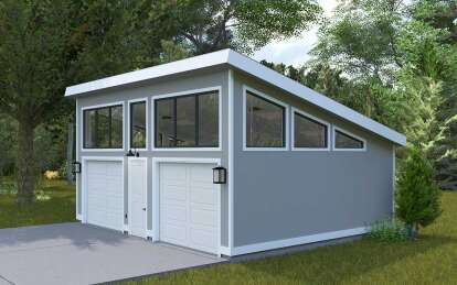 Modern House Plan #2802-00333 Elevation Photo