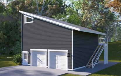 Modern House Plan #2802-00334 Elevation Photo