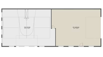 Garage Floor for House Plan #2802-00335