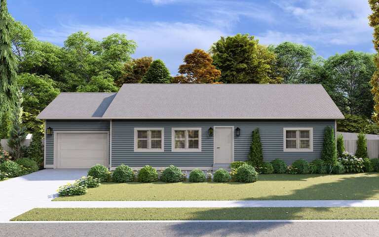 House Plan House Plan #32215 Front Elevation 