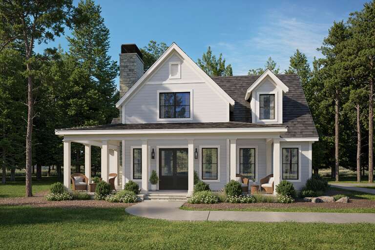 House Plan House Plan #32216 Front Elevation