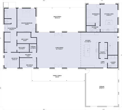 Main Floor  for House Plan #625-00033